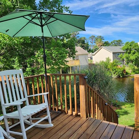 Savannah Lakefront Retreat Near Tybee Beach With King Bed And Free Parking Exterior foto